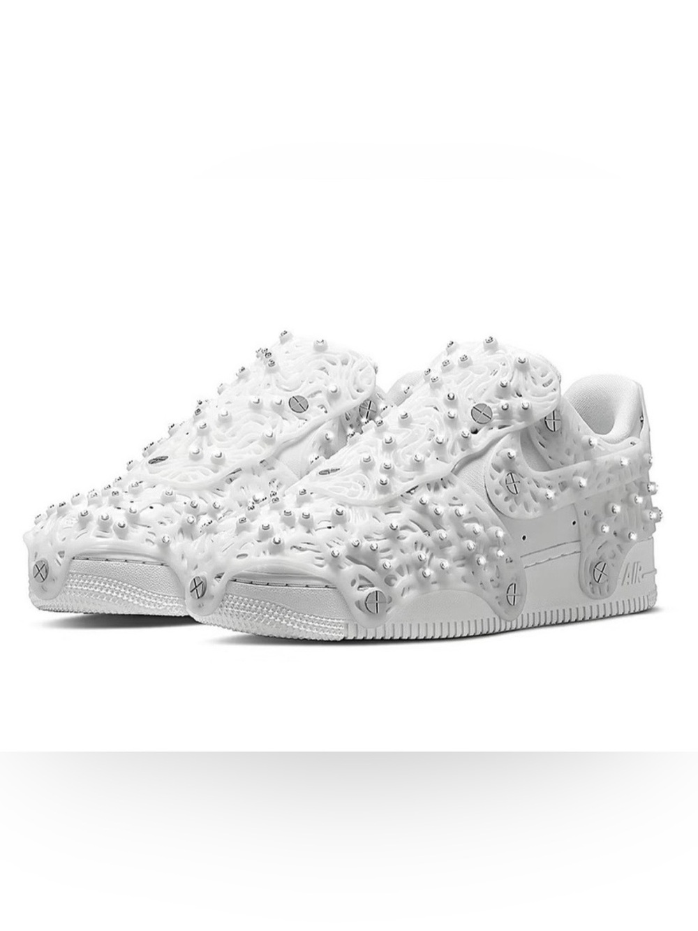 Nike x Swarovski Air Force 1 Crystal Sneakers - Picture 6 of 11